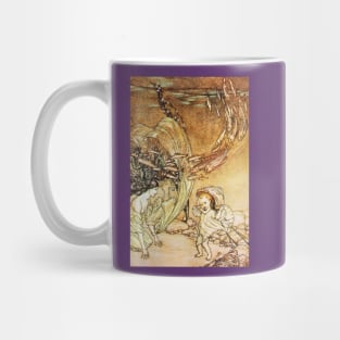 The Infancy of Undine - Arthur Rackham, Friedrich de la Motte Fouqu Mug